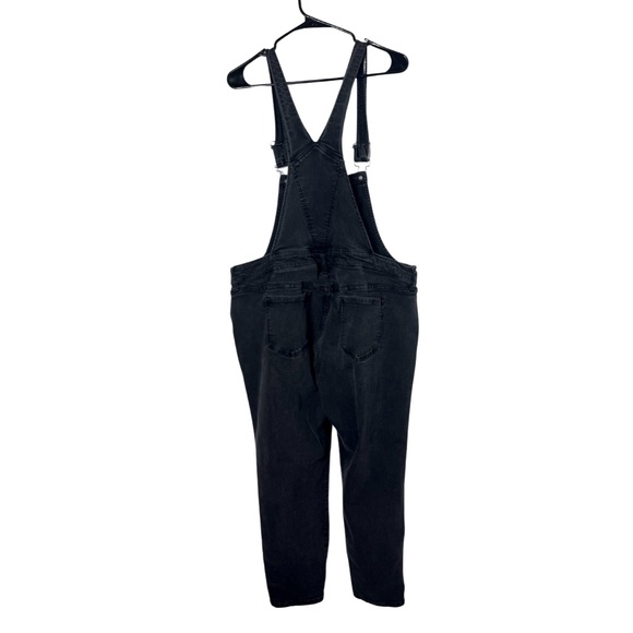 Torrid Women’s Black Denim Overalls Adjustable Straps - Picture 8 of 8